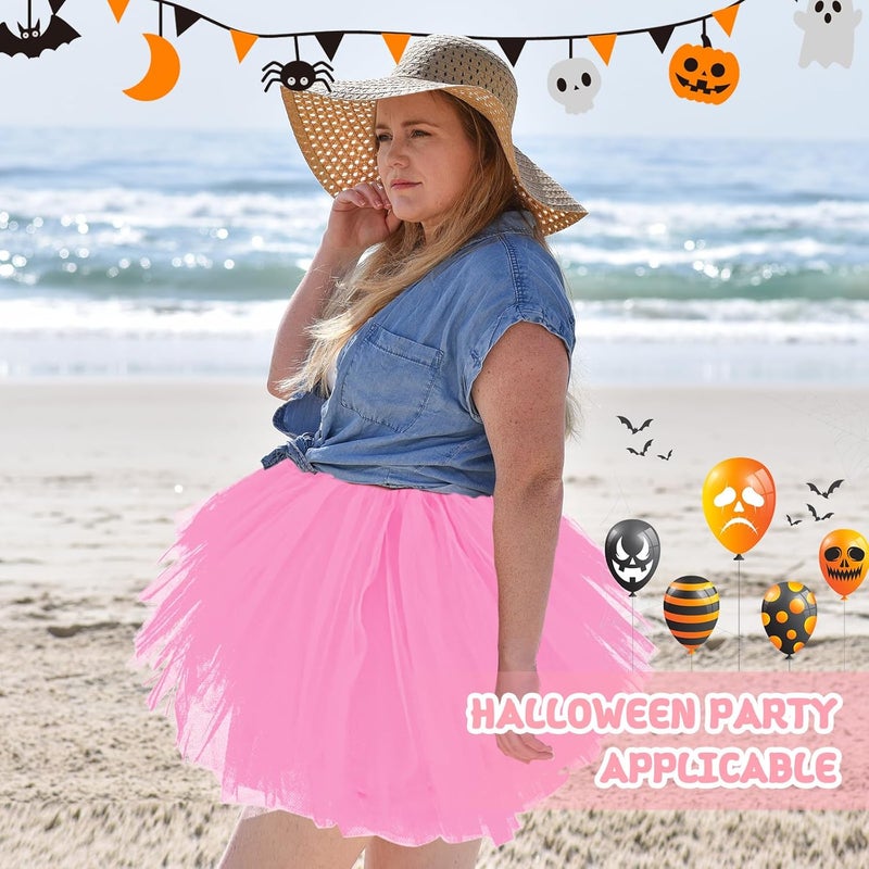 Fynnsure 5 Layers Plus Size Tutu Skirts for Women Extra Large Tulle Skirt 80s Adult Tutu Skirts Tutus Halloween Costumes - Image 5